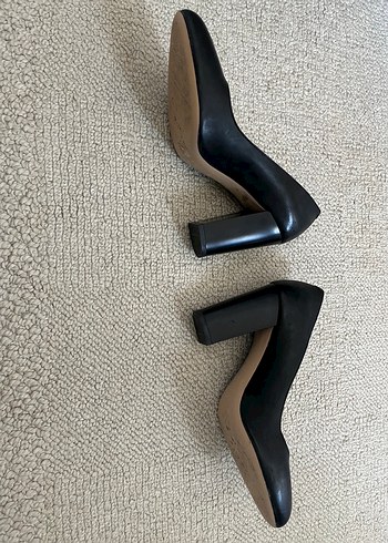 Kemal Tanca Siyah Klasik Stiletto Topuklu Kadın Ayakkabı