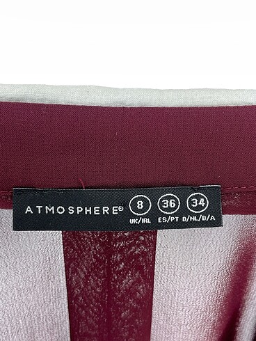 36 Beden bordo Renk Atmosphere Gömlek %70 İndirimli.