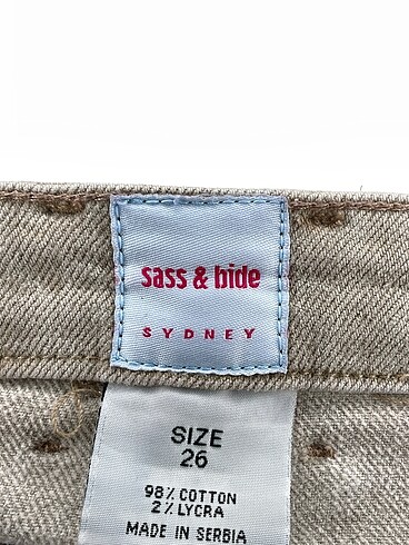 26 Beden çeşitli Renk Sass&Bide Jean / Kot %70 İndirimli.