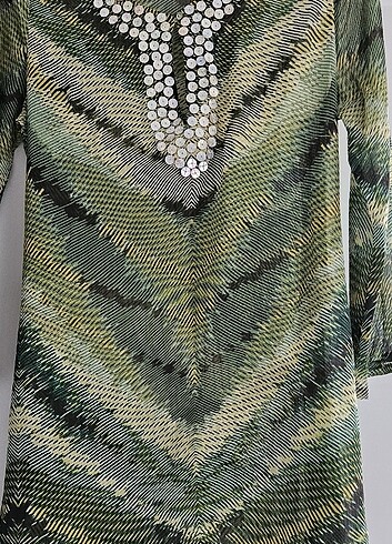 Yaka kısmı şık pareo - Görsel 5