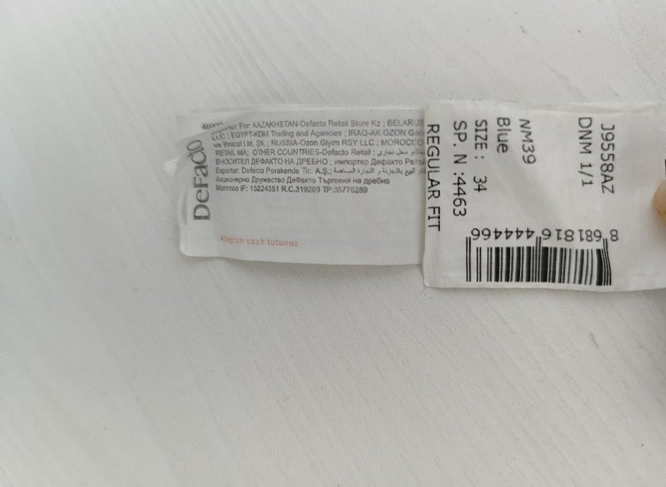 Mavi Kot Askılı elbise - Görsel 3