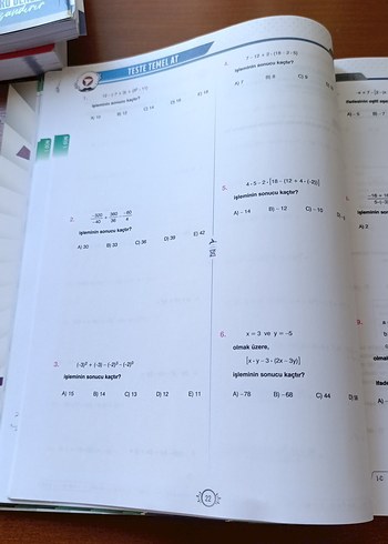 Beden Renk 10 Günde Temel Atma Matematik Video Ders Kitabı