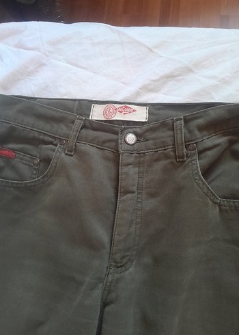 Lee Cooper Bayan Pamuklu yesil kot Pantolon