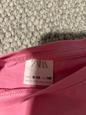 Zara Zara koz çocuk tshirt 9-10 yaş