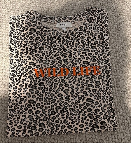 TWİST LEOPAR TSHİRT
