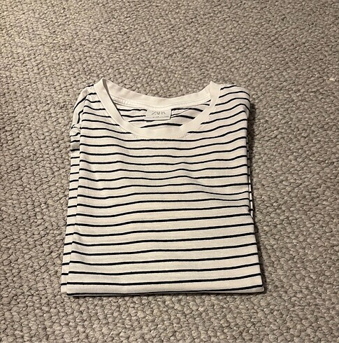 Zara Zara uzun kollu çizgili tshirt 9-10 yaş