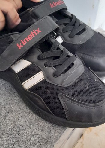 Kinetix Erkek Çocuk Siyah Spor Ayakkabı