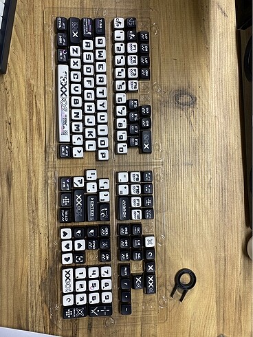 MEKANİK KLAVYE ( CUSTOM KLAVYE ) ( CYBERPUNK KEYCAPS) ( EK75 PRO - Görsel 6