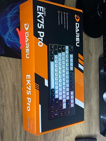 MEKANİK KLAVYE ( CUSTOM KLAVYE ) ( CYBERPUNK KEYCAPS) ( EK75 PRO - Görsel 12