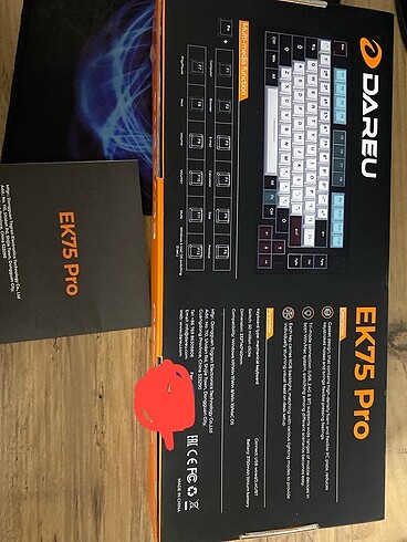 MEKANİK KLAVYE ( CUSTOM KLAVYE ) ( CYBERPUNK KEYCAPS) ( EK75 PRO - Görsel 13