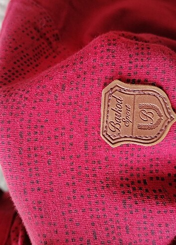 15-16 Yaş Beden bordo Renk Erkek çocuk polo yaka uzun kol tshirt