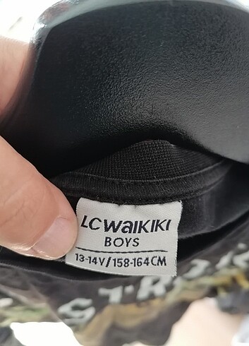 13-14 Yaş Beden siyah Renk Erkek çocuk uzun kol tshirt 