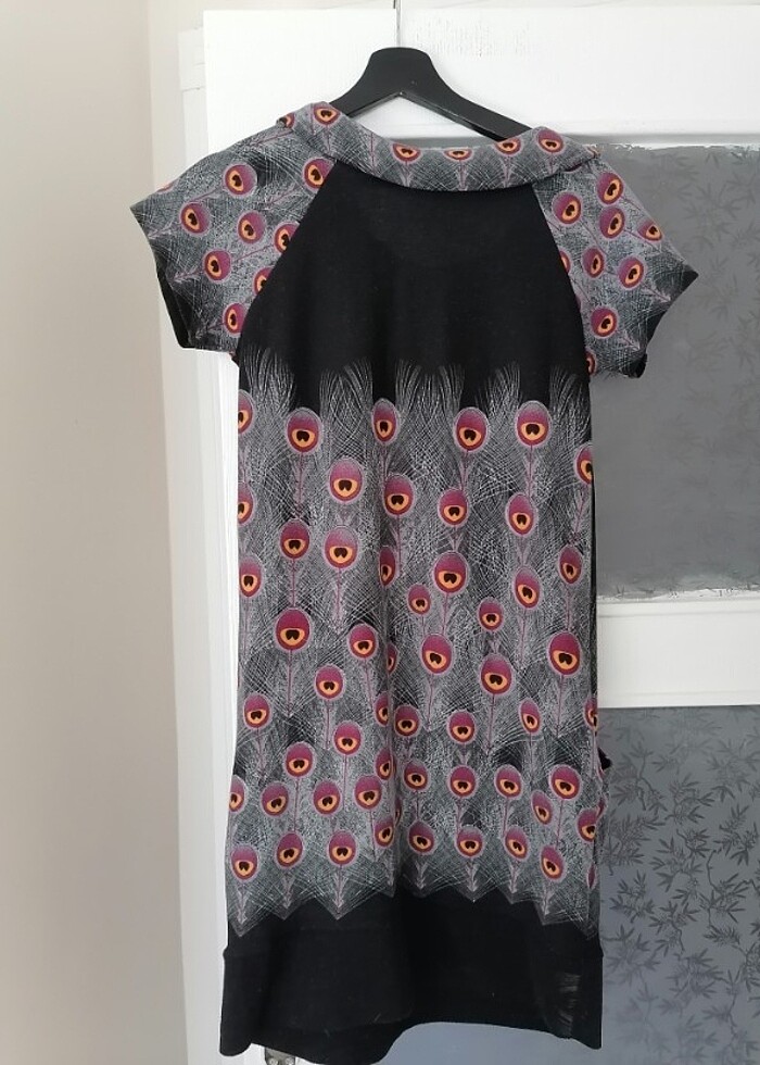 Kadın günlük cepli elbise - Görsel 2