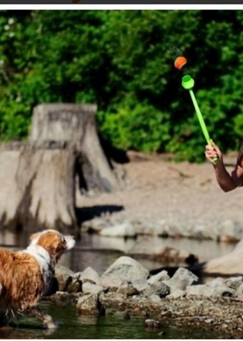 Köpek Top Atma Oyuncağı Tenis Topu Fırlatıcı - Görsel 2