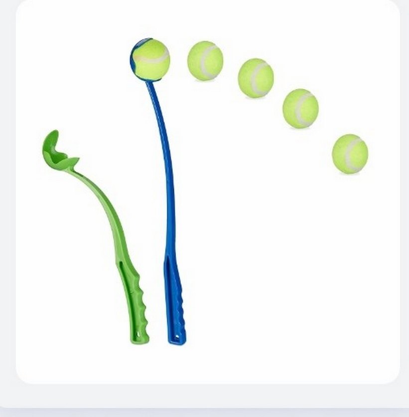 Köpek Top Atma Oyuncağı Tenis Topu Fırlatıcı - Görsel 4
