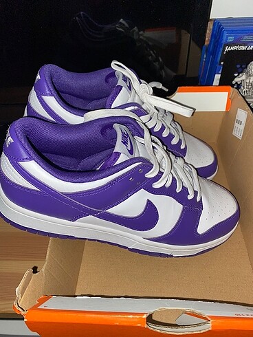 Nike Dunk Low Championship Purple Orjinal