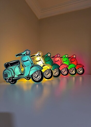 Vespa light box 