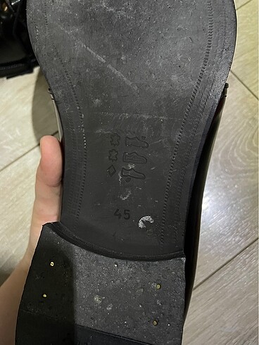 45 Beden siyah Renk hotiç klasik sıfır ayakkabı