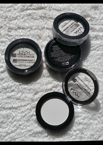 NYX HD Bitirici Pudra Beyaz