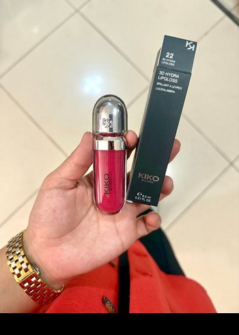 KIKO 3D Hydra Parlak Pembe Dudak Parlatıcısı