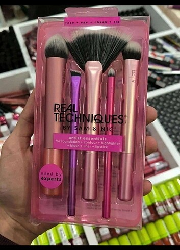 Real tecniqus fırça seti 