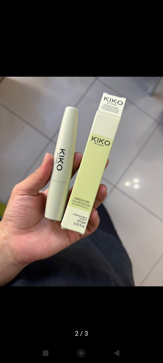 KIKO Açık Yeşil Maskara - Görsel 2