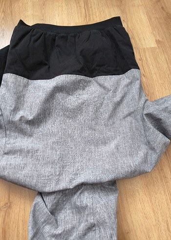 Kapüşonlu Gri Siyah Erkek Mont - Görsel 4