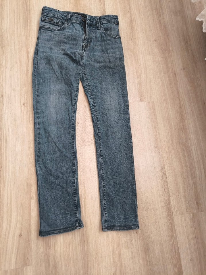 Gri Erkek Denim Pantolon - Regular Fit - Görsel 2