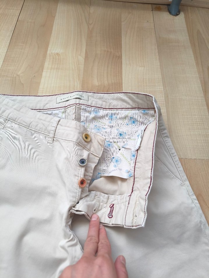 Bej Regular Fit Erkek Pamuk Pantolon - Görsel 2