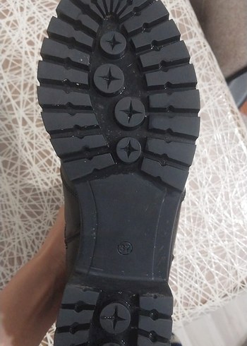 Kadın Kahverengi Deri Tokalı Topuklu Bot - Görsel 5