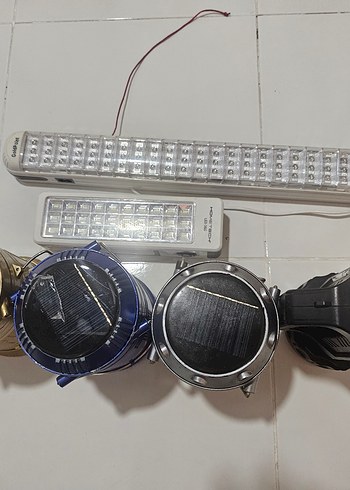 ışıldak Kamp Lambası 6 adet hepsi typ c girişli