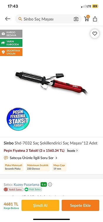 Saç maşası
