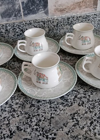 6 kişilik fincan takımı