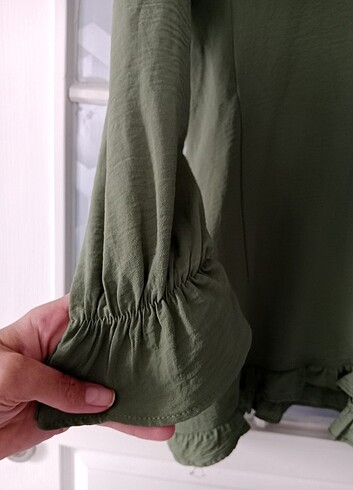 Diğer Yeşil renk tunik