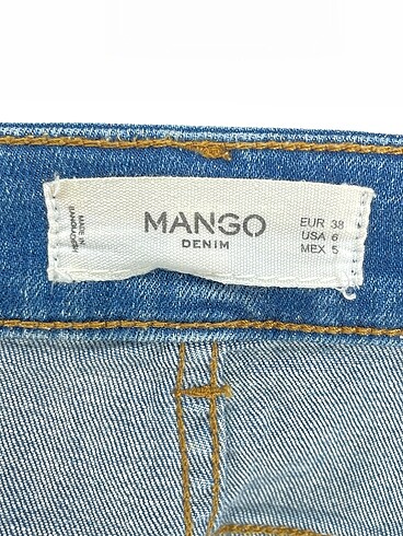 38 Beden mavi Renk Mango Mini Şort %70 İndirimli.