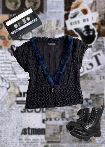 grunge/y2k üst