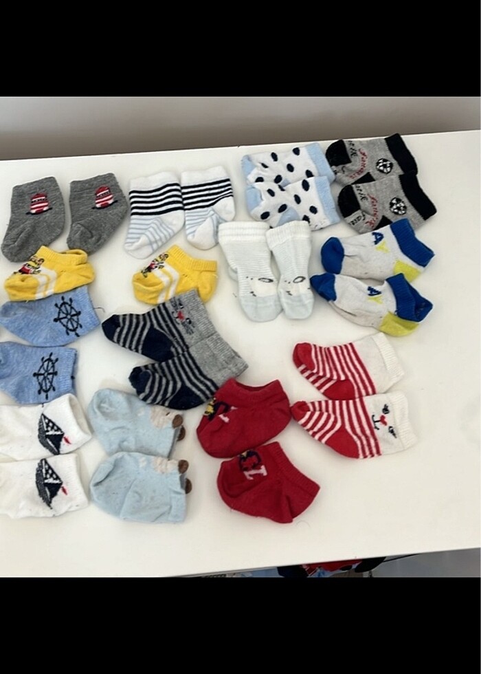 Yenidoğan çorap - Görsel 3
