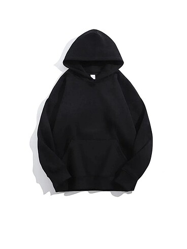 Unisex kapşonlu sweatshirt