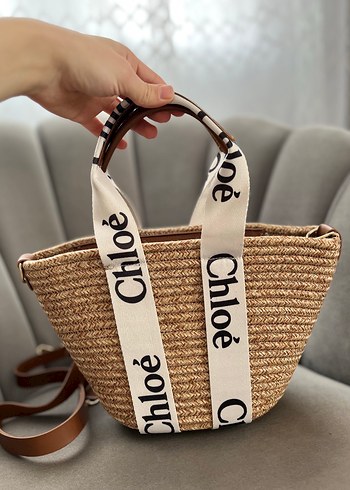 Bej Örgü Bohem Kadın Çanta - Görsel 2