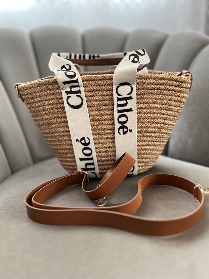 Bej Örgü Bohem Kadın Çanta - Görsel 3