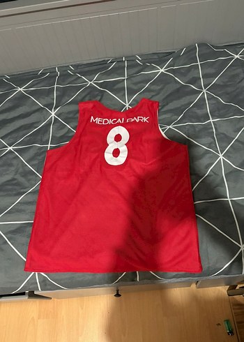 Erkek Beyaz Spor Atlet MEDICALPARK Baskılı - Görsel 4