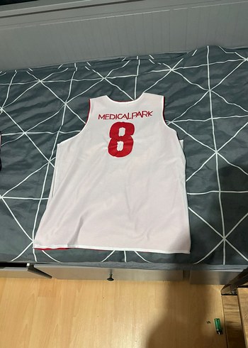 Erkek Beyaz Spor Atlet MEDICALPARK Baskılı - Görsel 2