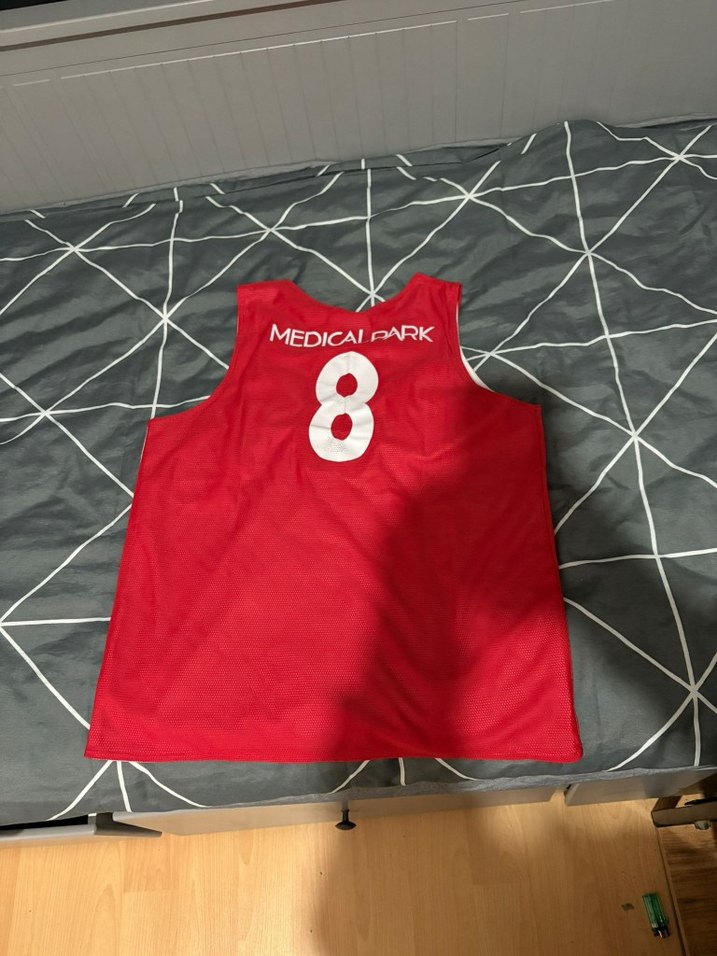 Erkek Beyaz Spor Atlet MEDICALPARK Baskılı - Görsel 4