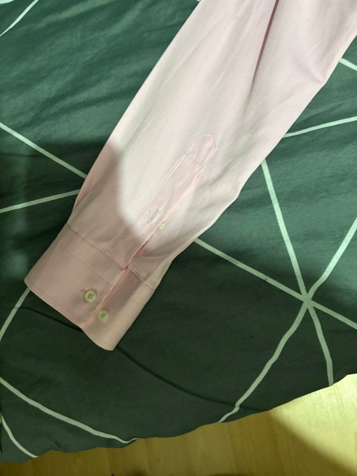 Pembe Erkek Uzun Kollu Gömlek - Görsel 4