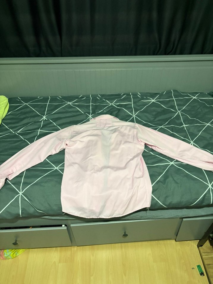 Pembe Erkek Uzun Kollu Gömlek - Görsel 2