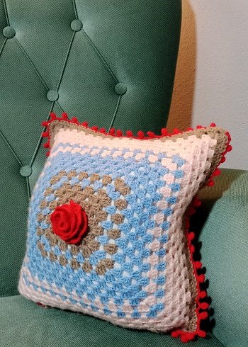 Kırlent kılıfı.. - Görsel 7