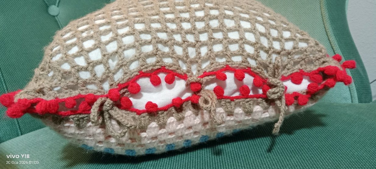 Kırlent kılıfı.. - Görsel 5