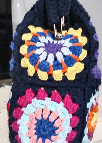 Çanta.. gizli burslu.. koton iple örüldü.. - Görsel 4