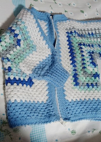 Altıgen çocuk hırkası.. - Görsel 3