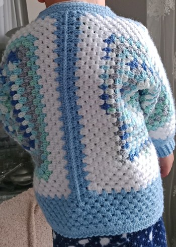 Altıgen çocuk hırkası.. - Görsel 7